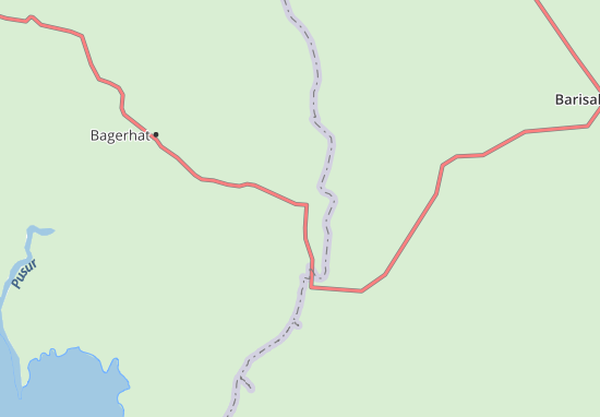 Mapa Pirojpur