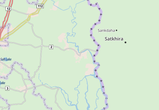 Mapa Basirhat