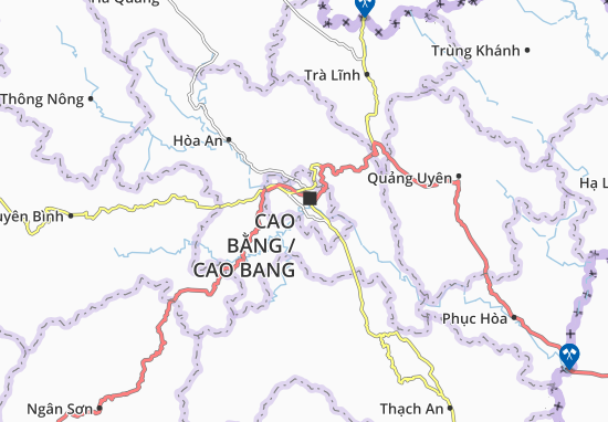 Hòa Chung Map