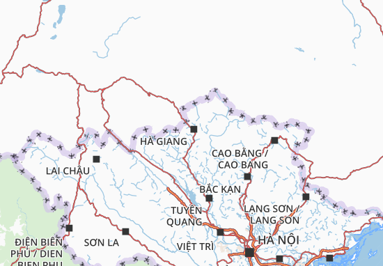 Karte Stadtplan Hà Giang