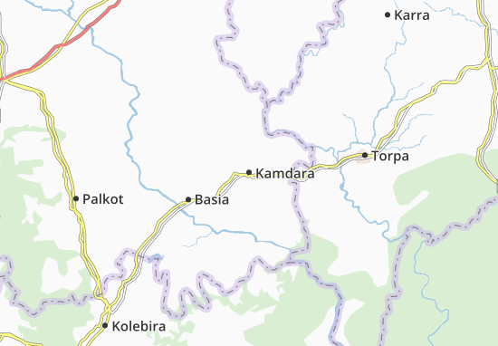 Karte Stadtplan Kamdara
