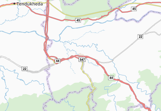 Mapa Narsimhapur