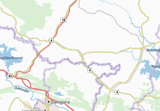 Mapa Barabhum