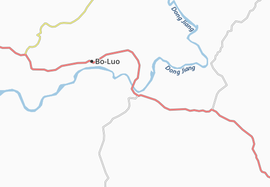 Karte Stadtplan Huizhou