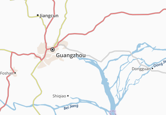 Carte-Plan Zhujiangcun