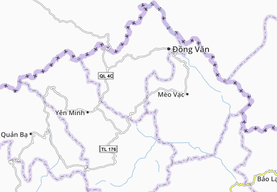 Mapa Hố Quáng Phìn