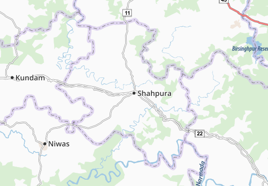 Mapa Shahpura