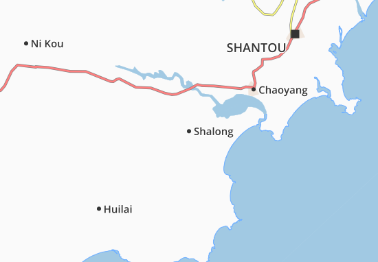 Kaart Plattegrond Shalong