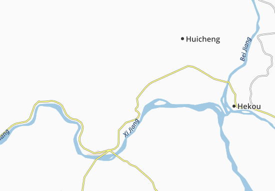 Karte Stadtplan Guangli