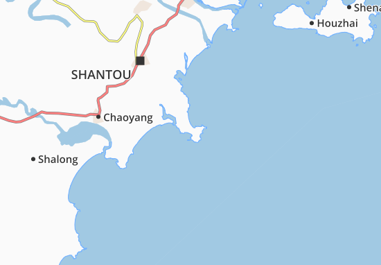 Kaart Plattegrond Guangao
