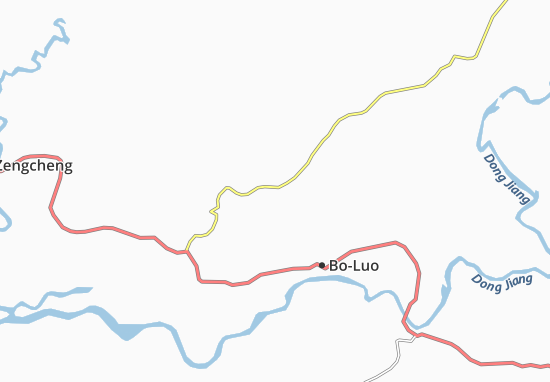 Karte Stadtplan Xiangshui