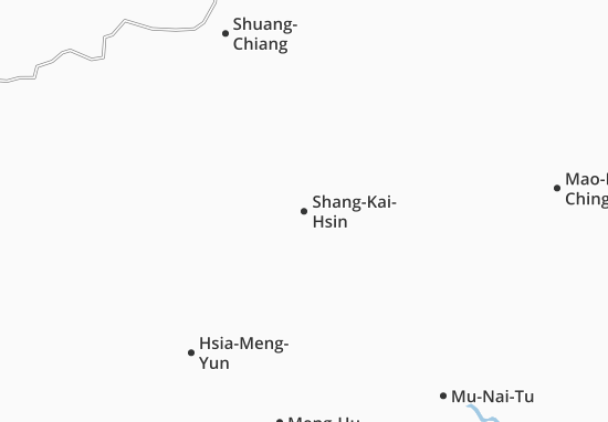 Mapa Shang-Kai-Hsin