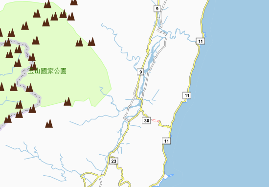 Mapa Yuli