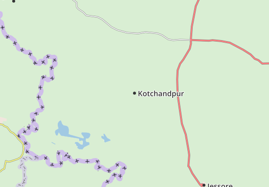 Mapa Kotchandpur