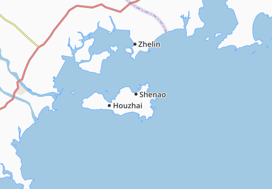 Karte Stadtplan Shenao