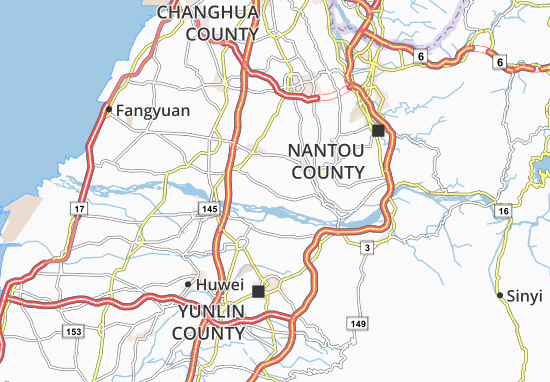 Kaart Plattegrond Chenggong