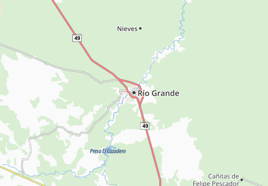 Michelin Rio Grande Map Viamichelin