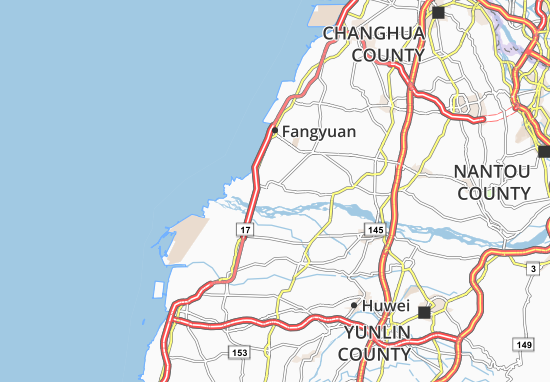 Mapa Dacheng