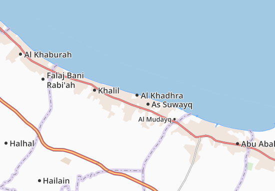 Mapa Al Khadhra