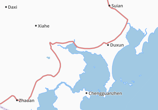 Kaart Plattegrond Huqiu