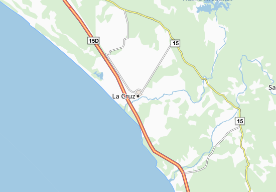 Mapa La Cruz