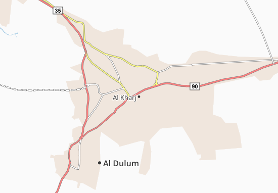 Al Kharj Map