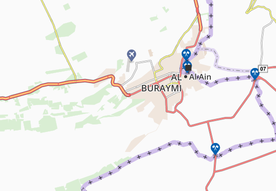 Karte Stadtplan Al Maqam Palace
