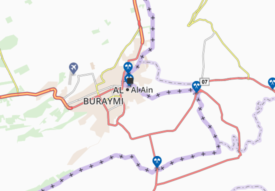 Al Hanayah Map