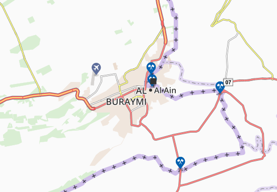 Karte Stadtplan Al Mnaizfah