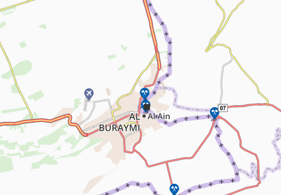 Karte Stadtplan Al Aziriya
