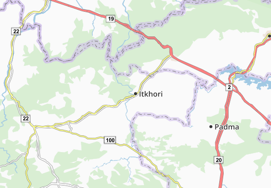 Karte Stadtplan Itkhori