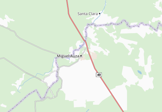 Mapa Miguel Auza
