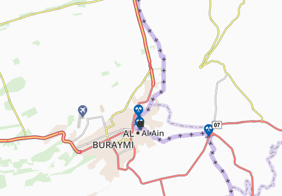 Karte Stadtplan Al Eidan Al Khodr