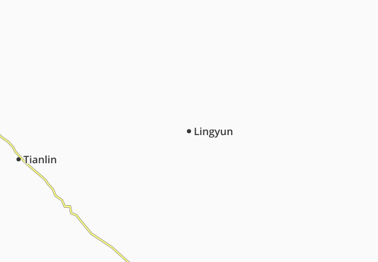 Karte Stadtplan Lingyun