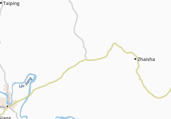 Mapa Luzhai