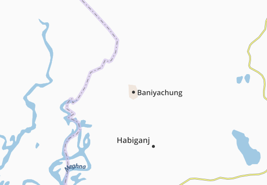 Mapa Baniyachung