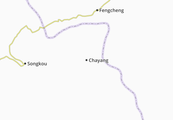 Karte Stadtplan Chayang