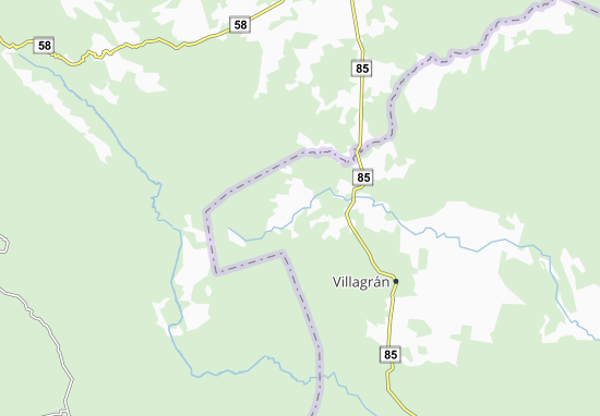 Mapa Villa Mainero