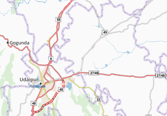 Mapa Naramagra