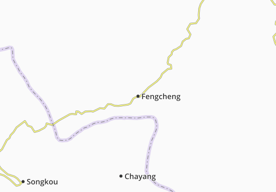 Kaart Plattegrond Fengcheng