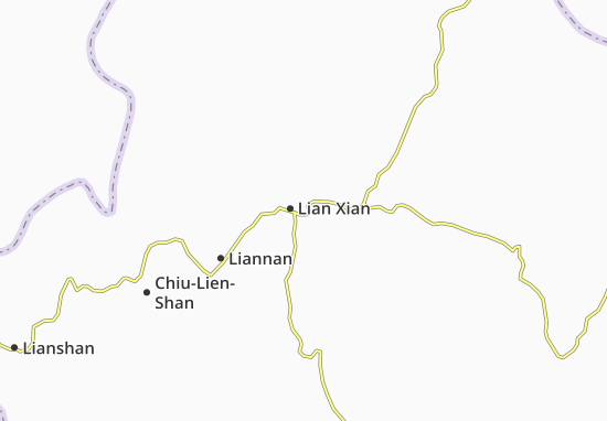 Mapa Lianxian