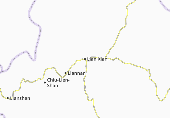 Mapa Lian Xian