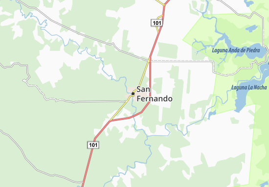 San Fernando Map