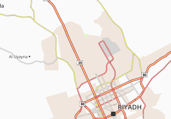 Karte Stadtplan Al Aarid