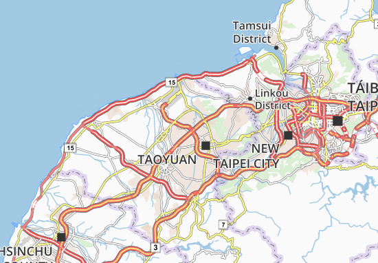 Karte Stadtplan Bagupowei