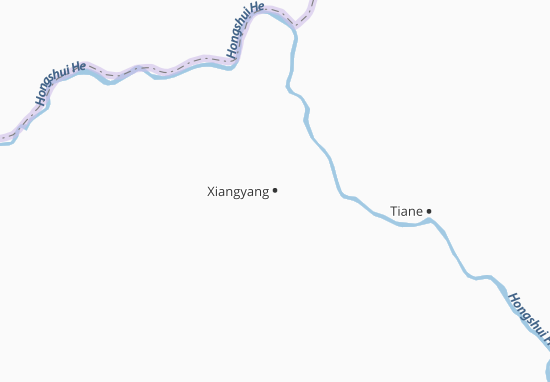 Mapa Xiangyang