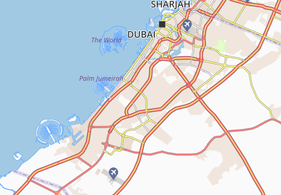 Mapa Al Barsha South First