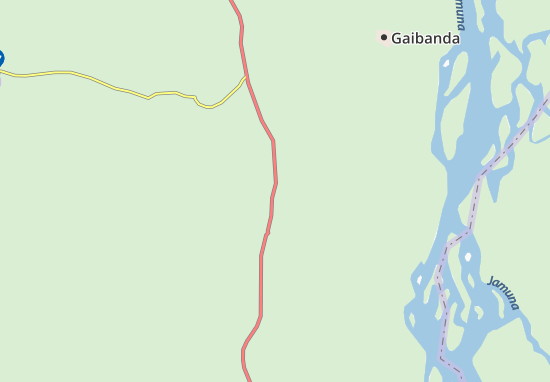Karte Stadtplan Gobindganj