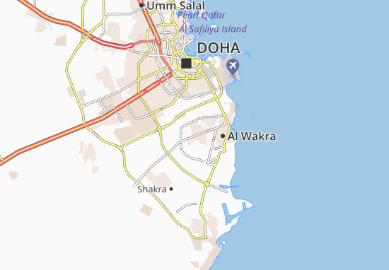 Mapa Al Wakra 91