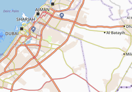 Karte Stadtplan Al Awir First